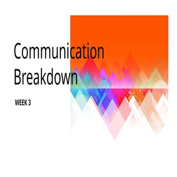 week three - Barriers of Communication.pptx