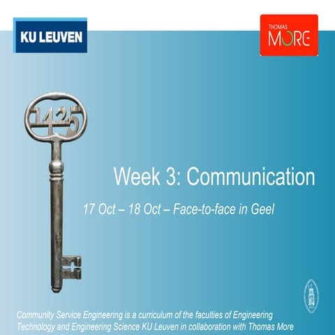 Week 3   communication