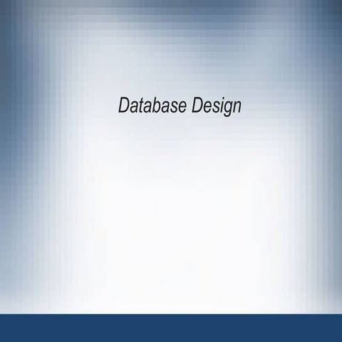 Week 3 database design | PPT | Databases | Computer Software and ...