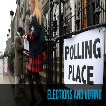 Week 3: Elections and voting