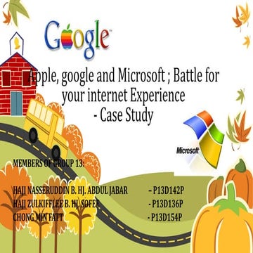 Week 3  power point slide -3-case study 3-apple, google, and microsoft battle...
