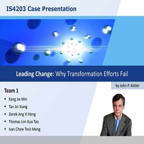 IS4203 Case Presentation