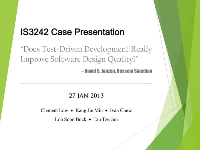 IS3242 Case Presentation