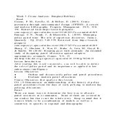 · Week 3 Crime Analysis BurglaryRobbery· ReadCozens, P. M.