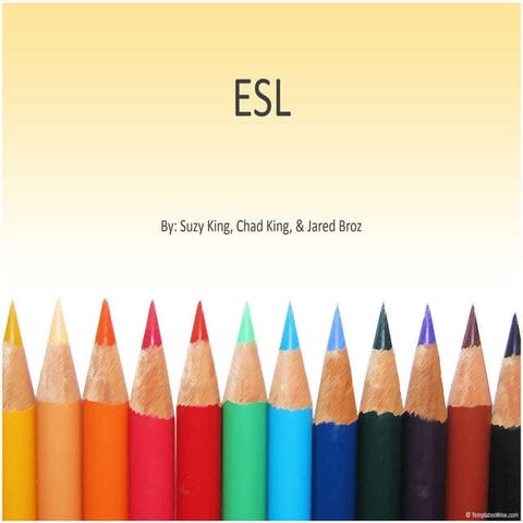 ESL Presentation