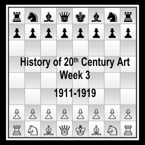 Week 3 Lecture, 20th Century