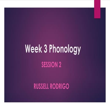 Week 3  phonology   copy
