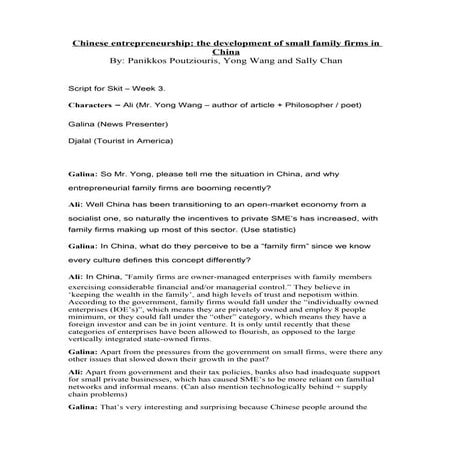 Science skit script 2 | DOCX