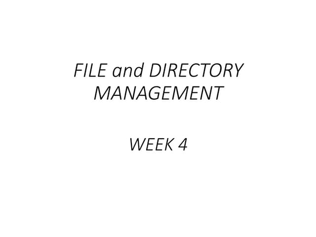 IS100 Week 4