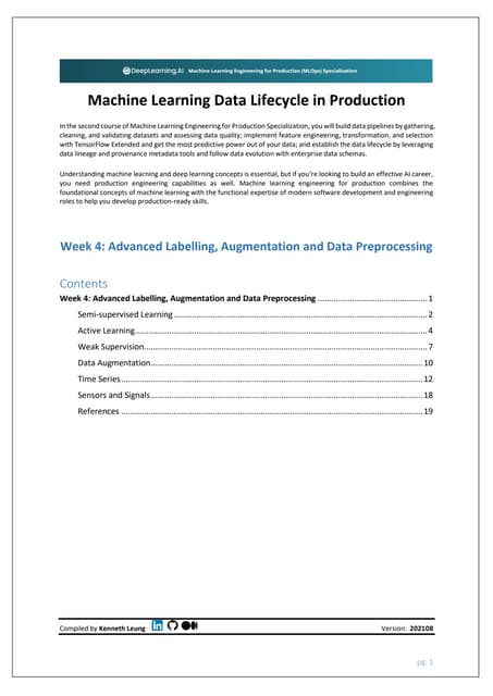 Week 4   advanced labeling, augmentation and data preprocessing