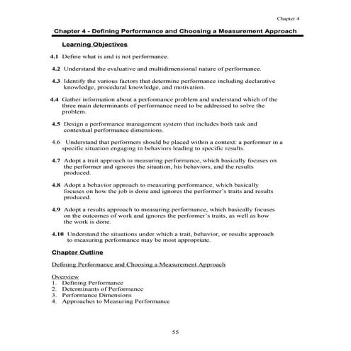 Performance Management - Herman Augnis 