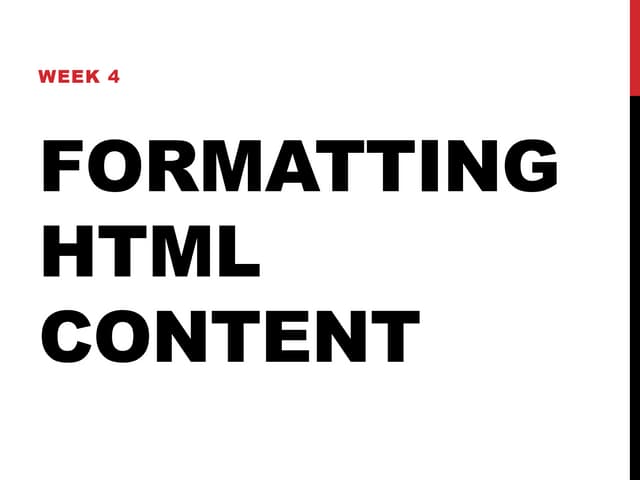 Week 4 Lecture Part 2 Ppt Week 4 Lecture Part 2 Ppt