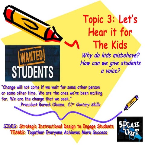 Let's Hear it for the Kids