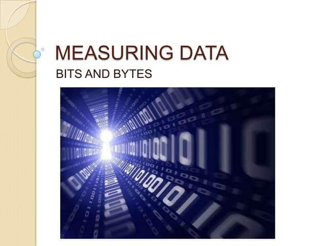 Week4   measuring data
