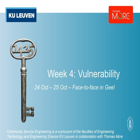 Week 4   vulnerability
