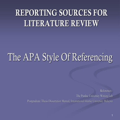 Week4b pptslides  apa referencing