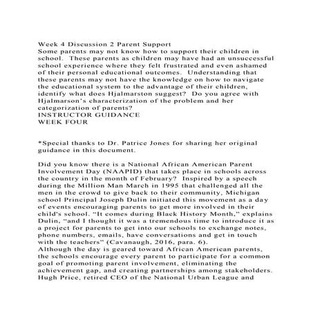 Week 4 Discussion 2 Parent SupportSome parents may not know how .docx