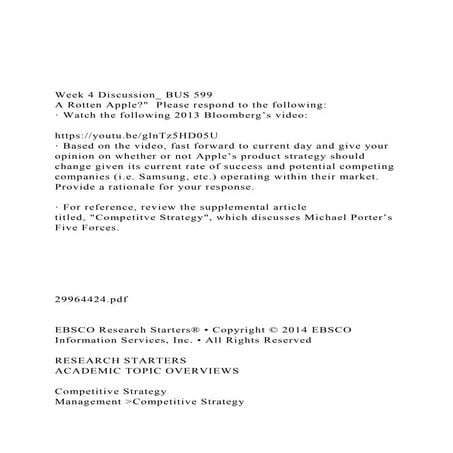 Week 4 Discussion_ BUS 599A Rotten Apple  Please respond.docx