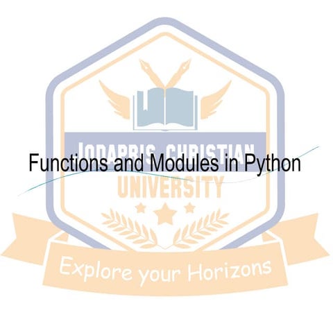 Chapter Functions for grade 12 computer Science | PDF