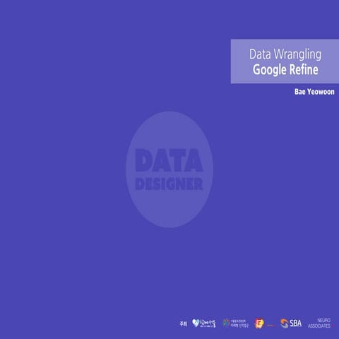 [Week4] Google refine