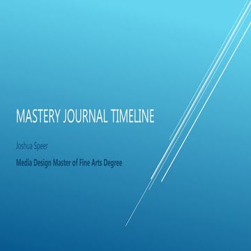 Week4masteryjourneytimeline 170625235520