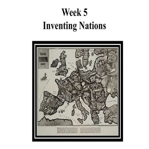Week 5: Inventing Nations