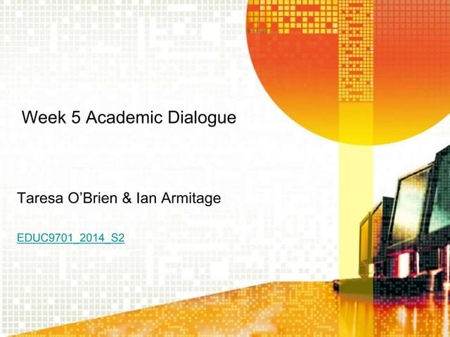 Week 5 academic dialogue 2