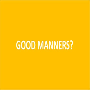 ESL 0845L-OL Week 5 b   modern manners