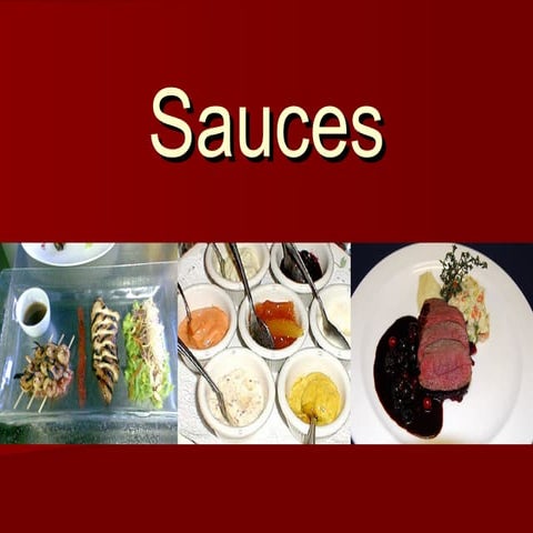 Sauces