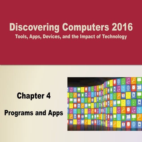 programs and apps