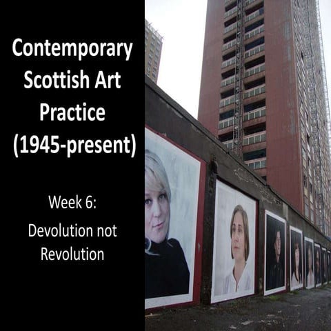 Week 6 devolution not revolution 2