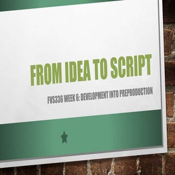 Script writing loglines | PDF