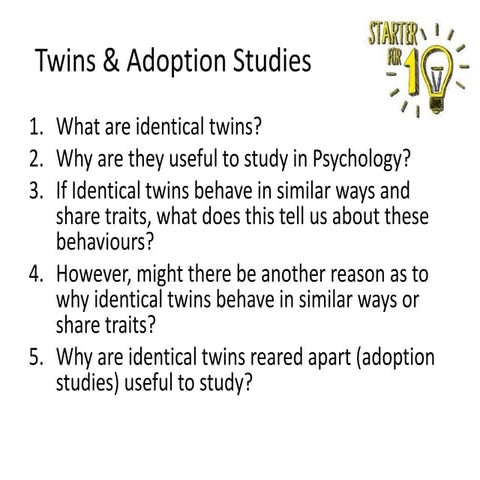 Week 6 A2 Gottesman and Shields 