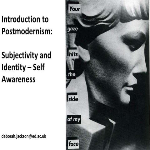 Week 6 subjectivity and identity(nx power lite) | PPTX