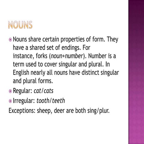 Week 7 morphology (part 2)
