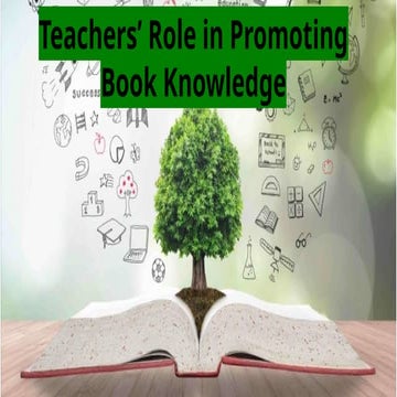 WEEK Seven- PROMOTING BOOK KNOWLEDGE.pptx