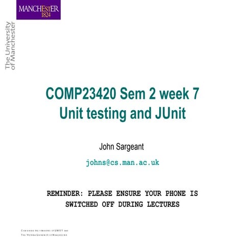 Week7 unit-testing