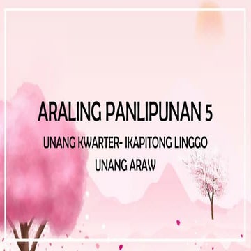 AP5 Q2 A 1A Paniniwala at Relihiyon (pagsamba tulad ng animismo ...