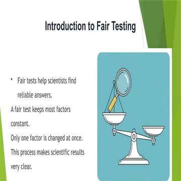 Fair tests | PPT