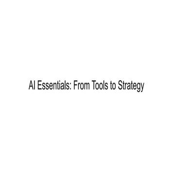 Hudson Vitale "AI Essentials: From Tools to Strategies: A 2025 NISO Training ...