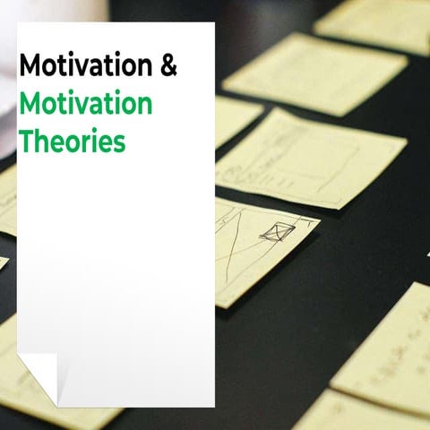 Theories Of Motivation | Types Of Motivation | Mas low's Hierarchy Of Needs