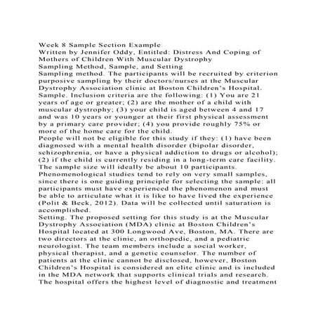 Week 8 Sample Section ExampleWritten by Jennifer Oddy, Entitled.docx