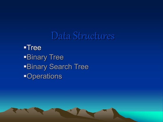 Binary Search Tree | PPT
