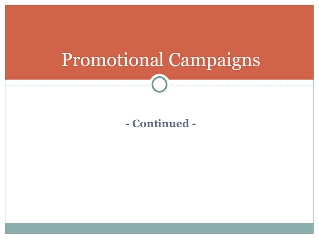 Week 9: Marketing & Entrepreneurship