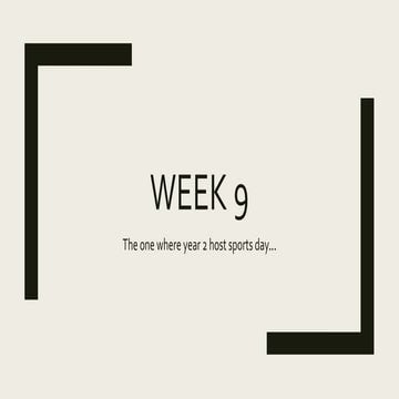 Home learning week 6 | PPTX
