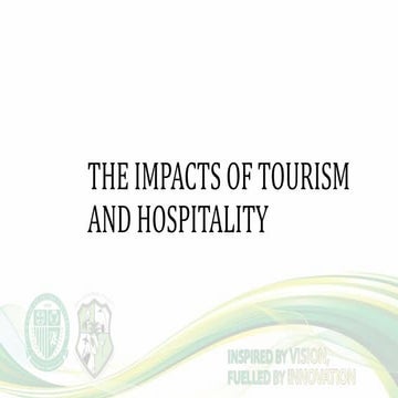 WEEK9 Impacts of Tourism and Hospitality.pdf
