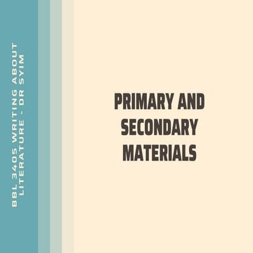 Primary and Secondary Materials for citation.pdf