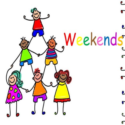 My free time at the weekend | PPTX