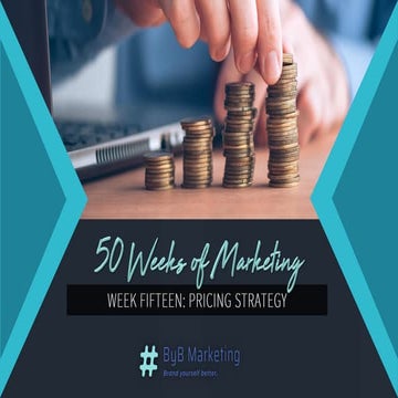 Profitability means getting your pricing right