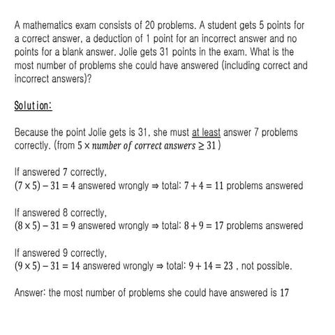 Weekly Dose 12 - Maths Olympiad Practice